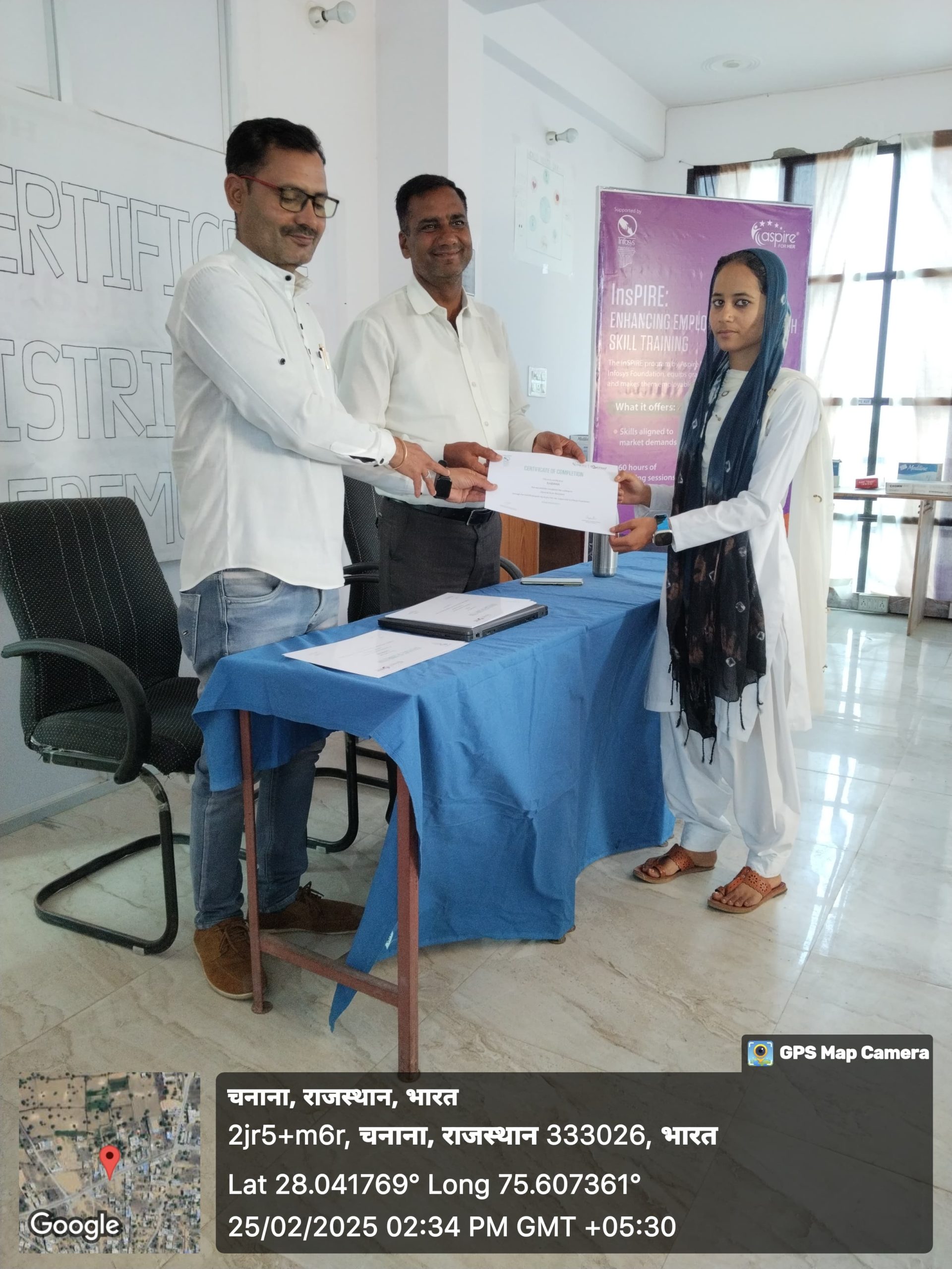 GDA CERTIFICATION - RAJATHAN