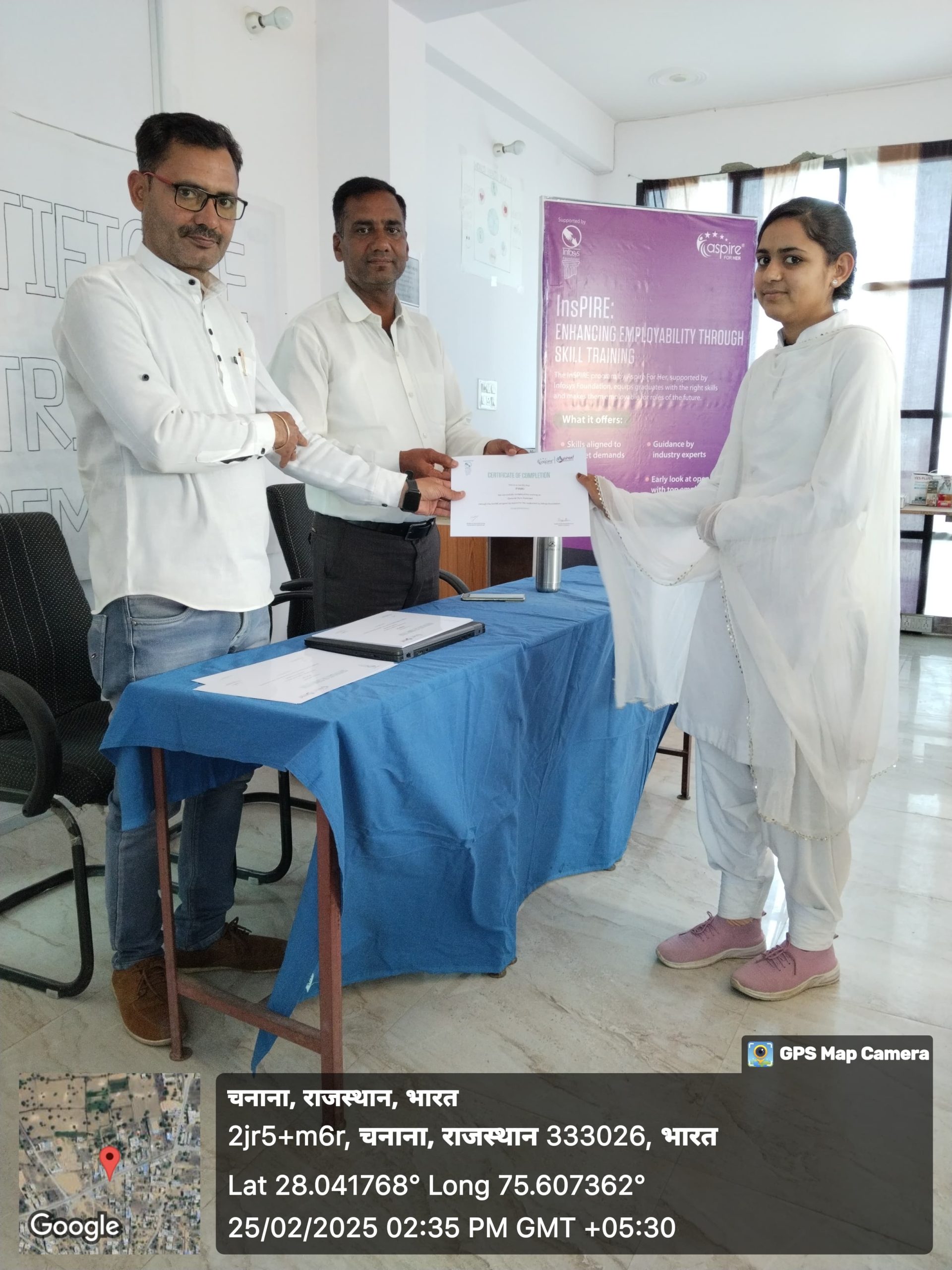 GDA CERTIFICATION - RAJATHAN