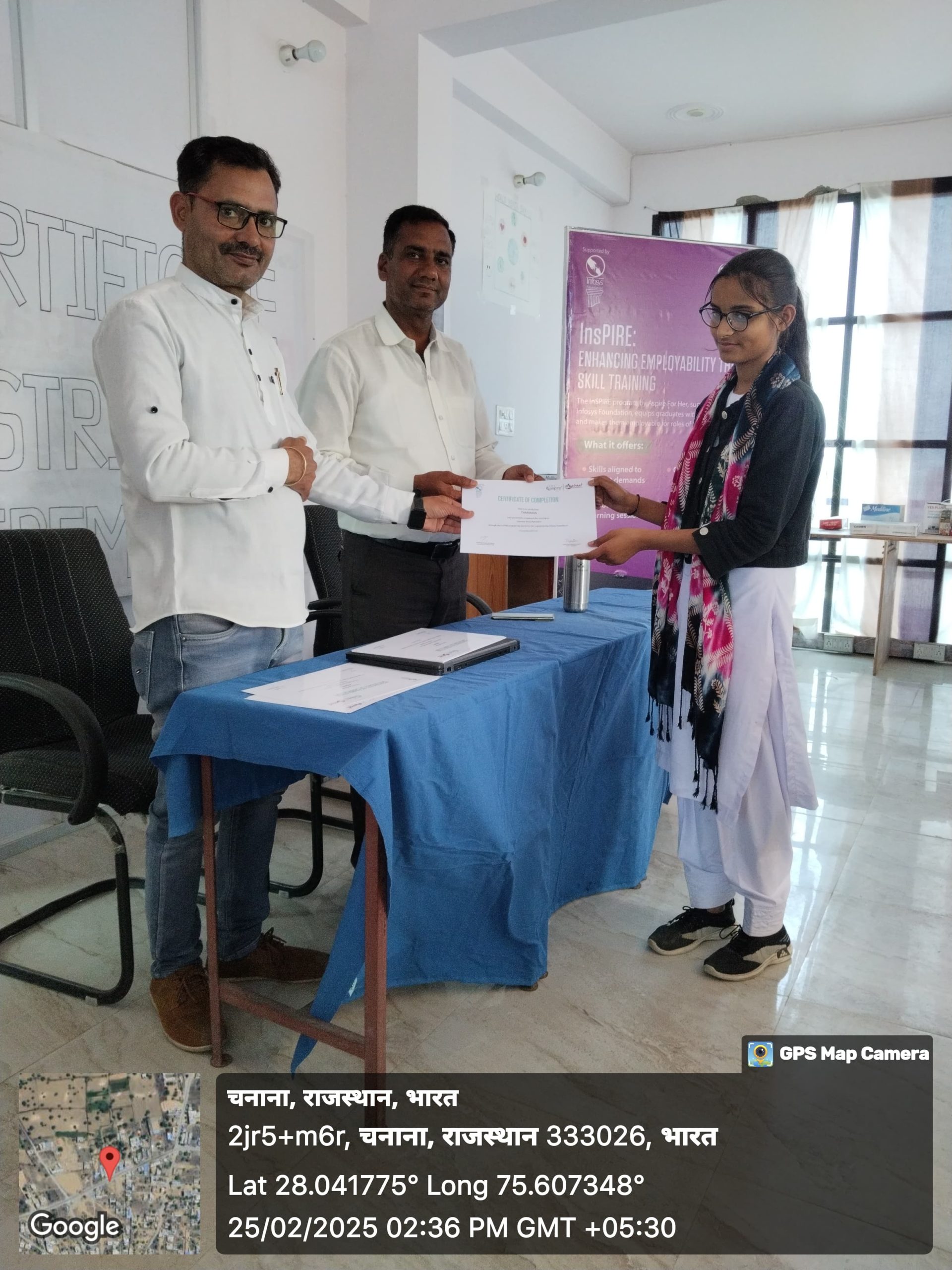 GDA CERTIFICATION - RAJATHAN