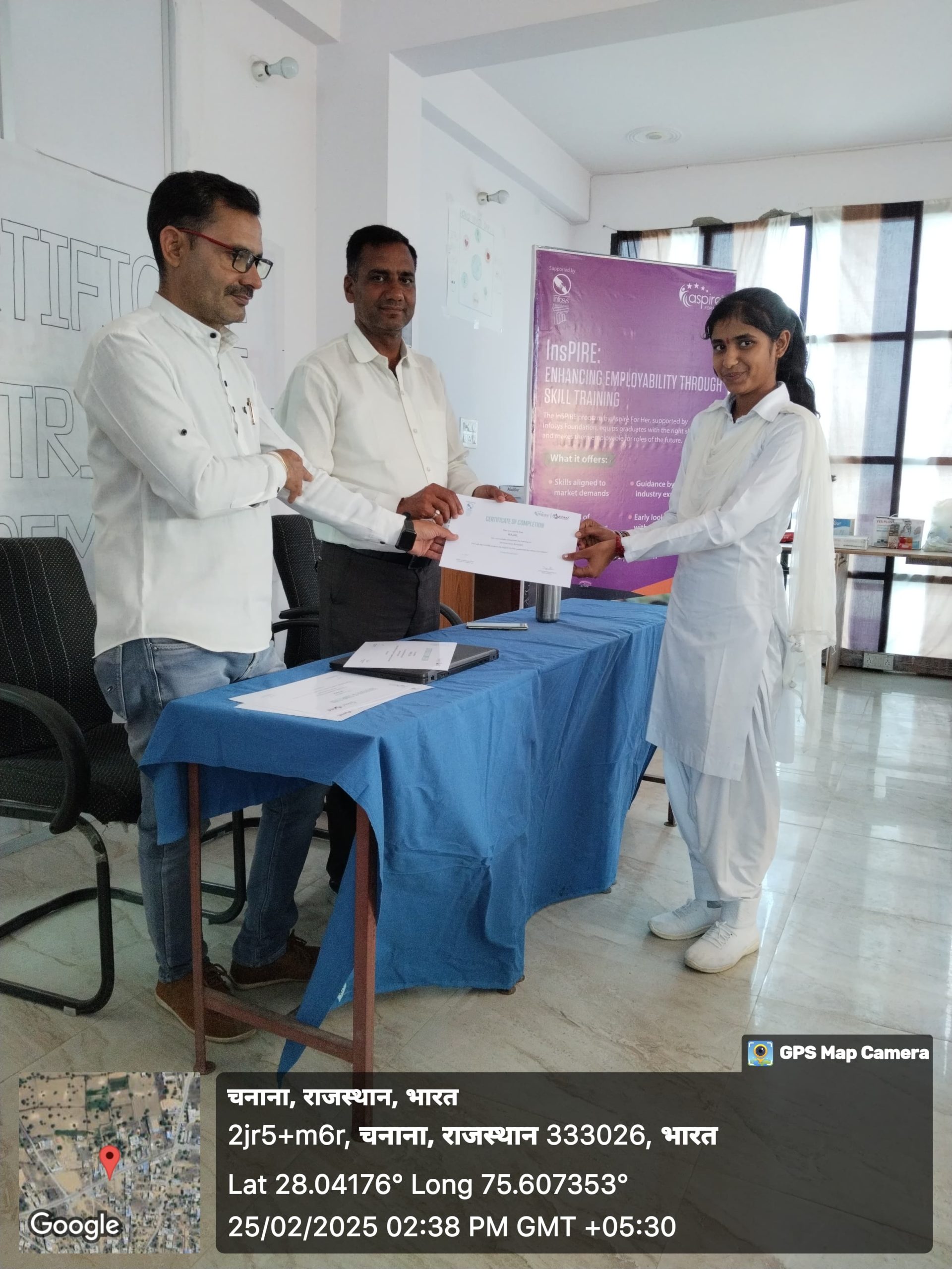 GDA CERTIFICATION - RAJATHAN