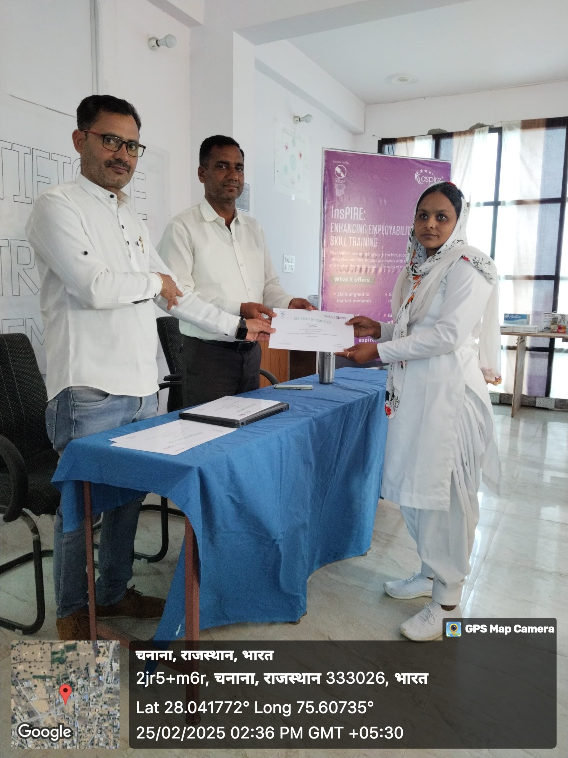 GDA CERTIFICATION - RAJATHAN